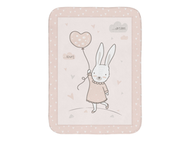 KIKKABOO - Dětská deka Super Soft 80x110 cm Rabbits in Love