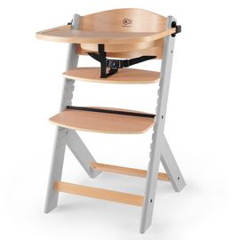 KINDERKRAFT - Židlička jídelní Enock Grey wooden