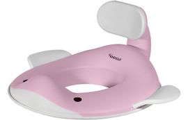 KINDSGUT - Sedátko na WC Velryba Světle růžová