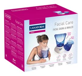 LANAFORM - Facial Care obličejov&aacute; sauna s nosn&iacute;m inhal&aacute;torem