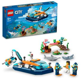 LEGO - City 60377 Průzkumná ponorka potápěčů