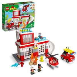 LEGO - Hasičská stanice a vrtulník