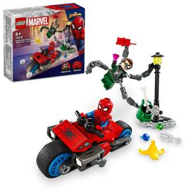 LEGO -  Marvel 76275 Honička na motorce: Spider-Man vs. Doc Ock
