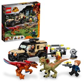 LEGO - Přeprava pyroraptora a dilophosaura