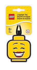 LEGO STATIONERY - Iconic Jmenovka na zavazadlo - hlava dívky