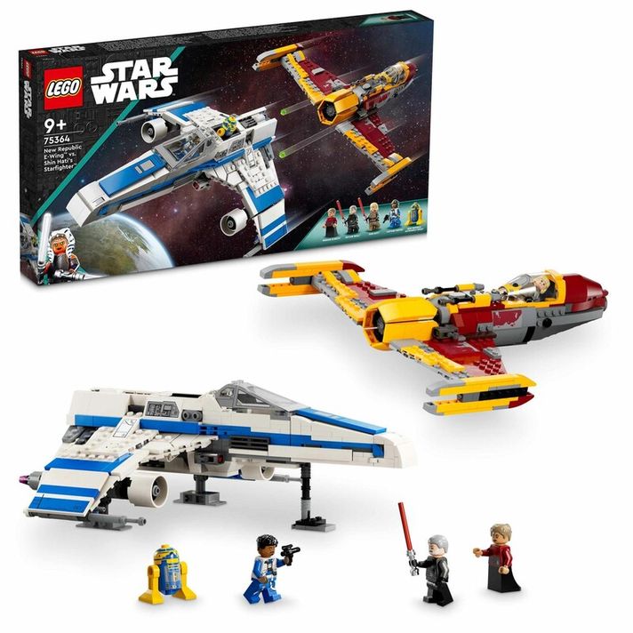 LEGO - Stíhačka E-wing Nové republiky vs. stíhačka Shin Hati