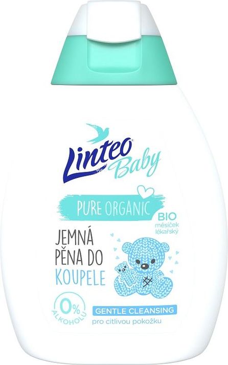 LINTEOBABY - Dětská pěna do koupele Baby 250 ml