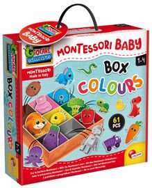 LISCIANIGIOCH - Montessori Baby Krabička - Barvy