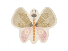 LITTLE DUTCH - Koberec Motýl 94x110cm