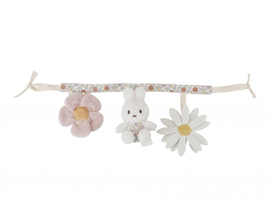 LITTLE DUTCH - Řetěz na kočárek králíček Miffy Vintage Květy
