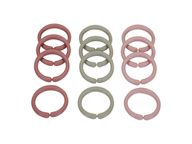 LITTLE DUTCH - Spojovací kroužky řetěz Pink