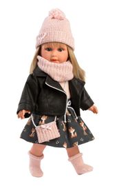 LLORENS - 54040 CARLA -realistická panenka s měkkým látkovým tělem - 40 cm
