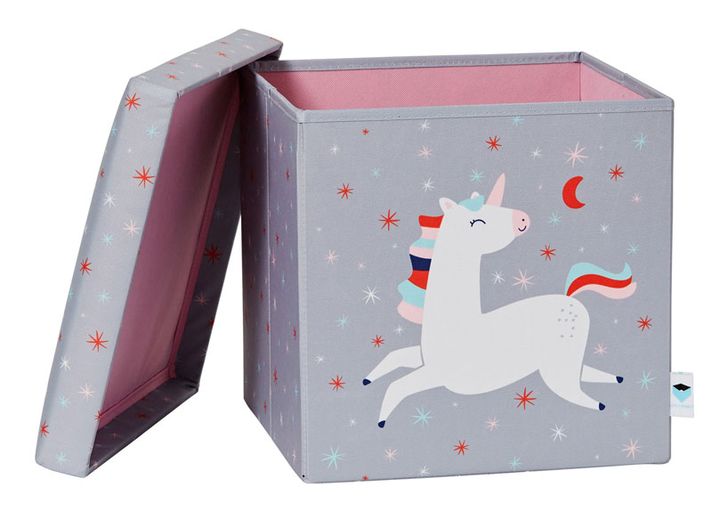LOVE IT STORE IT - Box na hračky / židle, Happy Kids - Unicorn