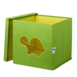 LOVE IT STORE IT - Úložný box na hračky s krytem a okénkem - želva