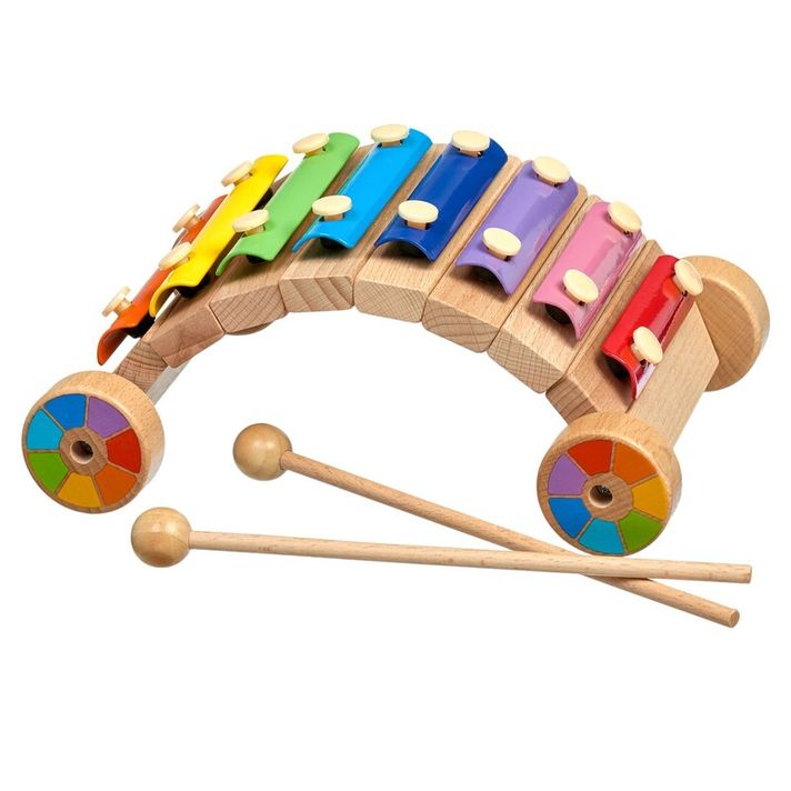 LUCY & LEO - 245 Duhový xylofon - hudební nástroj