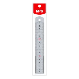 M&G - Pravítko M&G 15 cm, hliníkové