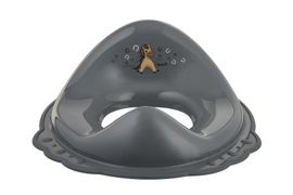 MALTEX - Redukce na WC s úchyty Koník Minimal - steel grey