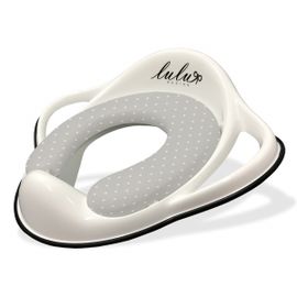 MALTEX - Redukce na WC s úchyty měkká Lulu bílá