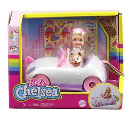 MATTEL - Barbie Chelsea A Kabriolet S Nálepkami