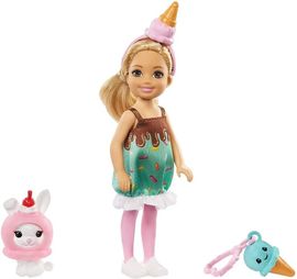 MATTEL - Barbie Chelsea v kostýmu Zmrzlina 15cm