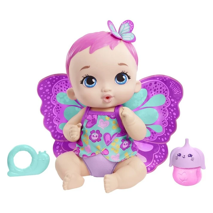 MATTEL - My Garden Baby Miminko - Purpurový Motýlek
