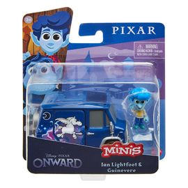 MATTEL - Pixar Frčíme Mini Figurka A Vozidlo , Mix Produktů