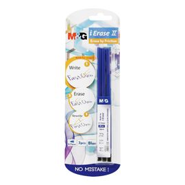 M&G - Náplň Gumovací M & G iErase Frixion II 0,7 mm / 3 ks - modrá