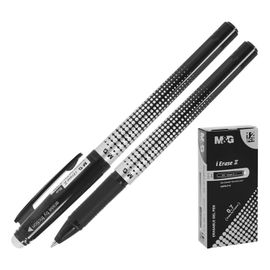 M&G - Roller gelový/gumovací iErase II 0,7 mm, černý