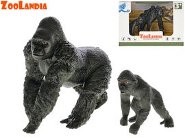 MIKRO TRADING - Zoolandia gorila s mládětem 5,5-10,5cm v krabičce, Mix produktů