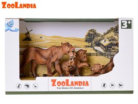MIKRO TRADING - Zoolandia lvice s mláďaty v krabičce