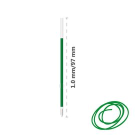 MILAN - Náplň kuličková Capsule 1,0 mm, zelená