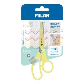 MILAN - Nůžky Basic Pastel Edition žluté - blistr