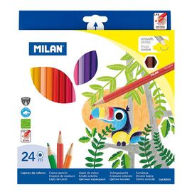MILAN - Pastelky šestihranné 24 ks