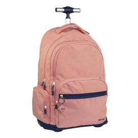 MILAN - Školní batoh na kolečkách (25 l) série 1918, růžový