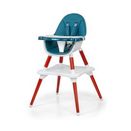 MILLY MALLY - Jídelní židlička 2v1 Malmo zelená