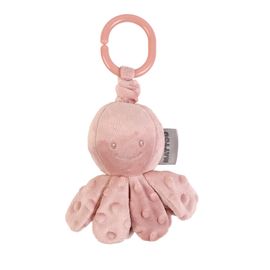 NATTOU - Chobotnička vibrační na C kroužku dusty pink 20 cm Lapidou