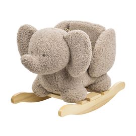 NATTOU - Houpačka Teddy plyš sloník taupe 10m+