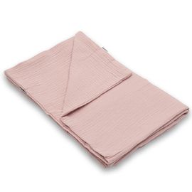 NEW BABY - Dětská mušelínová deka 80x100 cm růžová