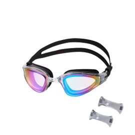 NILS - Plavecké brýle Aqua NQG180MAF černé/duhové