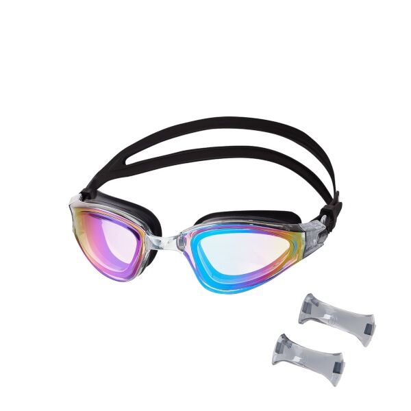 NILS - Plavecké brýle Aqua NQG180MAF černé/duhové