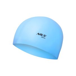 NILS - Silikonová čepice Aqua NQC BL01 světlemodrá
