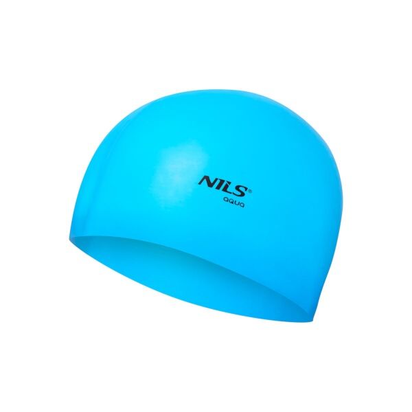 NILS - Silikonová čepice Aqua NQC BL02 modrá