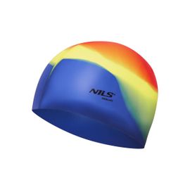 NILS - Silikonová čepice Aqua NQC Multicolor M04
