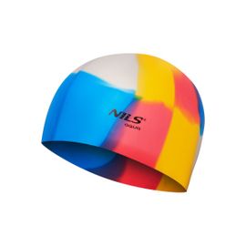 NILS - Silikonová čepice Aqua NQC Multicolor M10