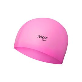 NILS - Silikonová čepice Aqua NQC PK02 světlerůžová