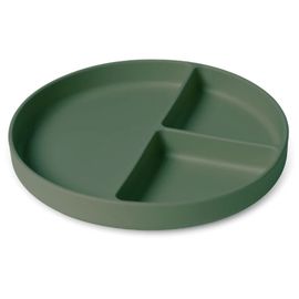 NUUROO - Mingo Silikonový dělený talíř Dusty Green