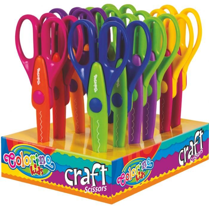 PATIO - Colorino dětské nůžky Craft 12,5 cm