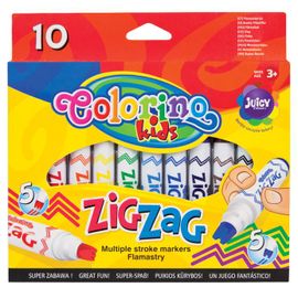 PATIO - Colorino fixy ZIG ZAG 10 barev