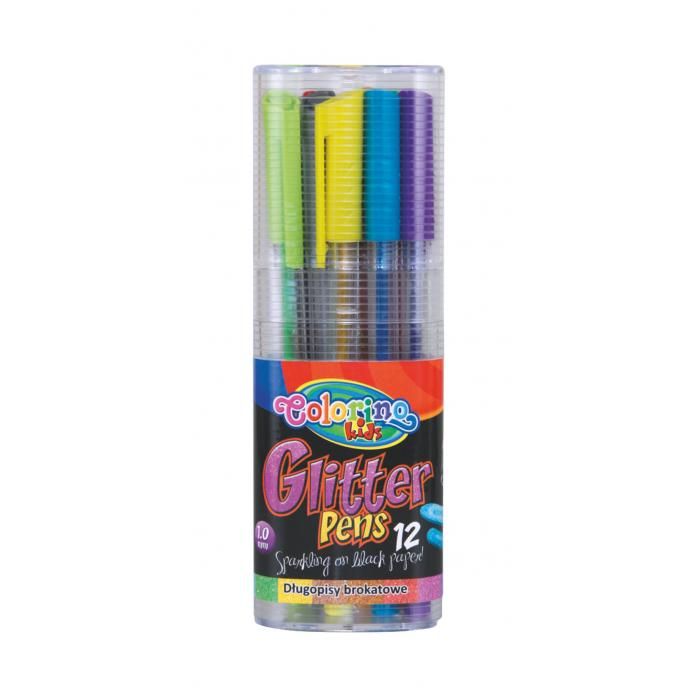 PATIO - Colorino gelové pero s brokátem 12 barev