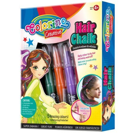 PATIO - Colorino křídy na vlasy 5 barev Girls
